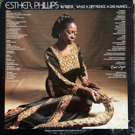 ESTHER PHILLIPS w/ BECK / What A Diff'rence A Day Makes