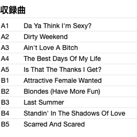 ROD STEWART / Blondes Have More Fun
