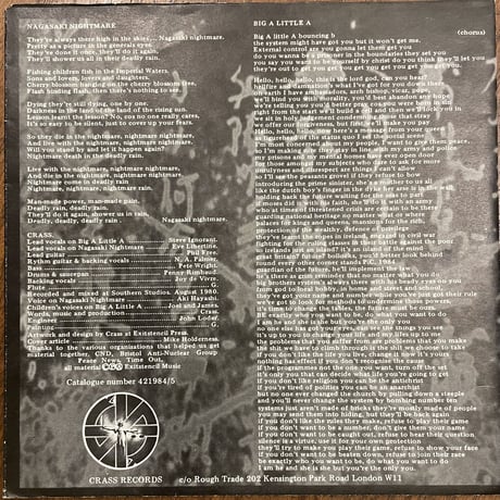 CRASS / Nagasaki Nightmare
