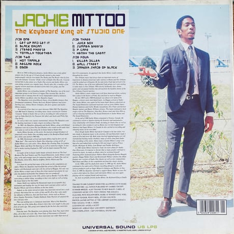 JACKIE MITTOO / The Keyboard King At Studio One