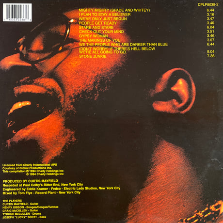 CURTIS MAYFIELD / Curtis / Live!