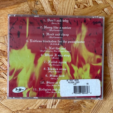 POISON IDEA / We Must Burn