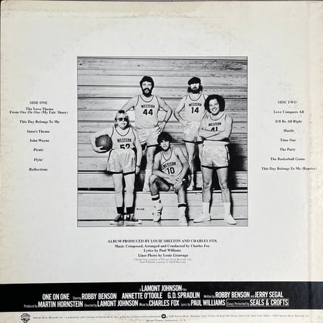 SEALS & CROFTS / Sing The Songs From The Original Motion Picture Sound Track "One On One"