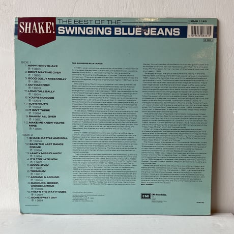 SWINGING BLUE JEANS / Shake! Best of The Swinging Blue Jeans