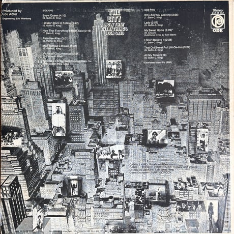 THE CITY / Now That Everything's Been Said