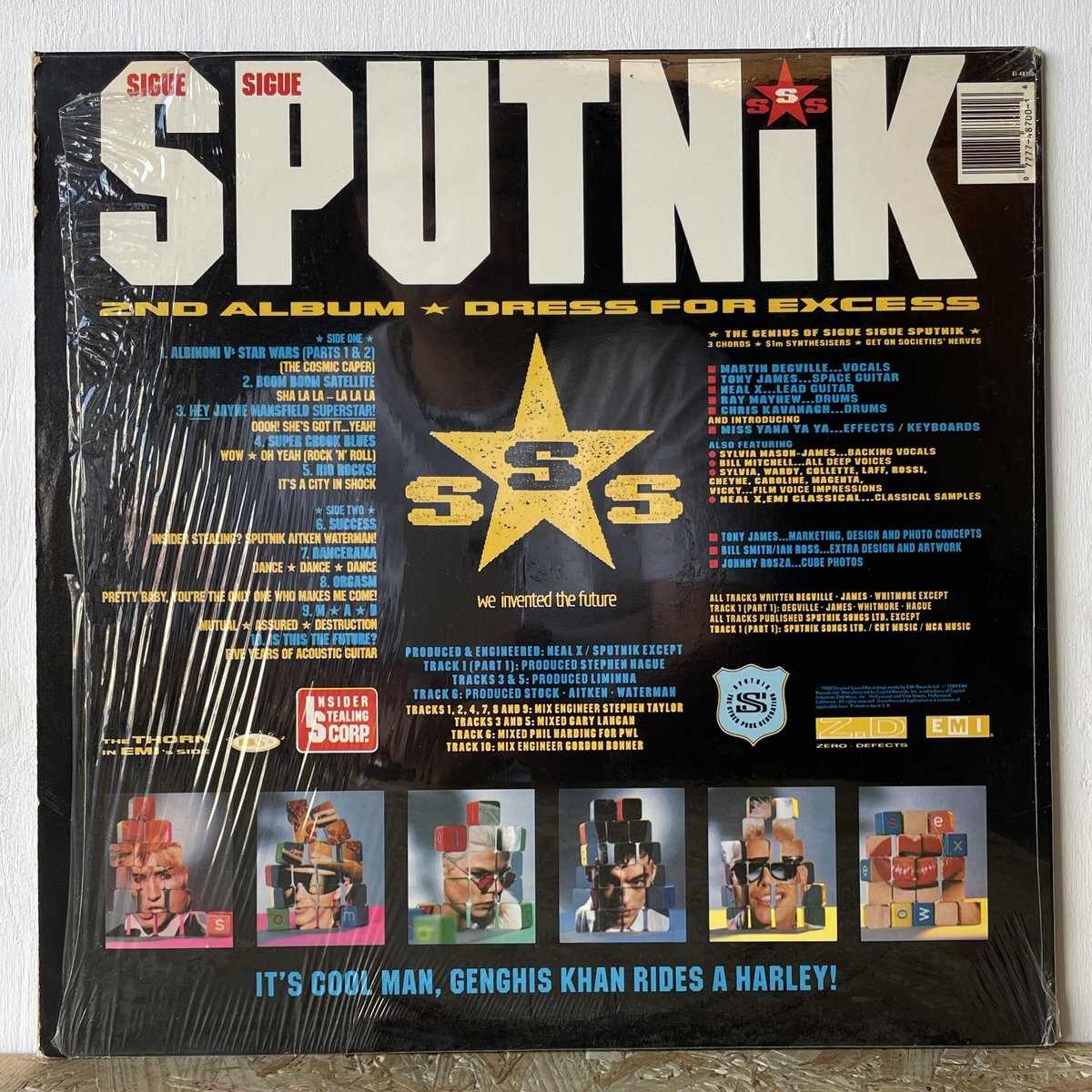 プロモ日本盤７インチSIGUE SIGUE SPUTNIK 美盤　布袋寅泰 プロモ日本盤7インチSIGUE SIGUE SPUTNIK 美盤 布袋寅泰 プロモ