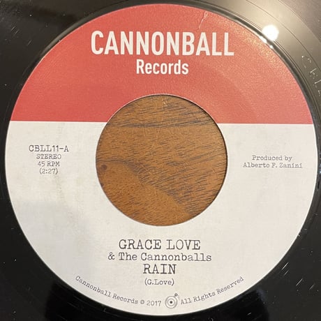 GRACE LOVE & THE CANNONBALLS / RAIN