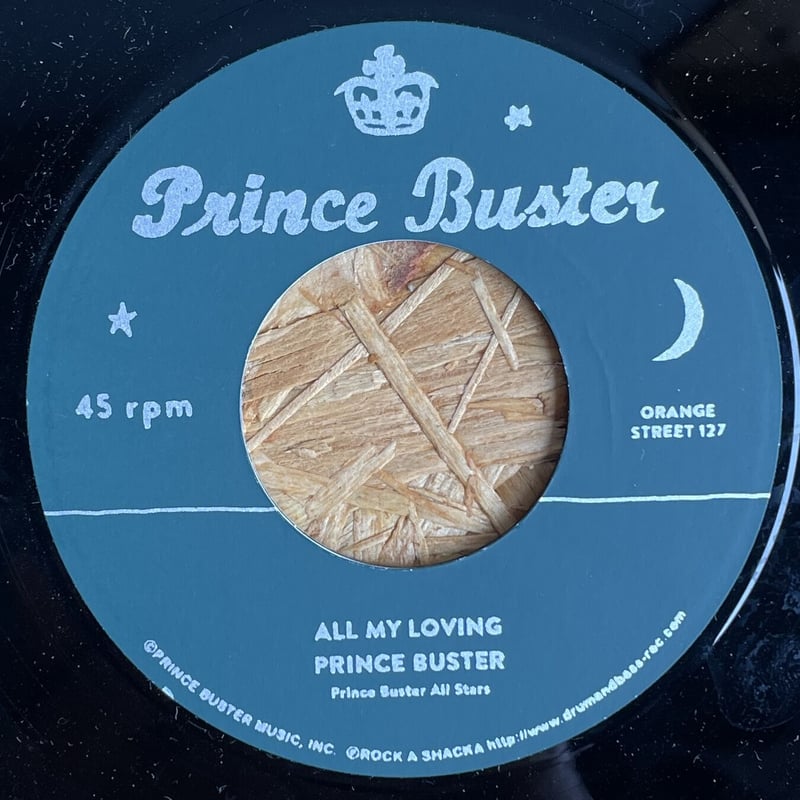 All my loving / PRINCE BUSTER レア　7インチ PRINCE BUSTER / ALL MY LOVING / 7｜邦楽