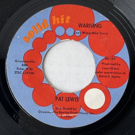 PAT LEWIS / Warning