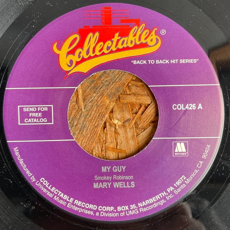 MARY WELLS / My Guy / What's Easy For Two Is So Hard For One