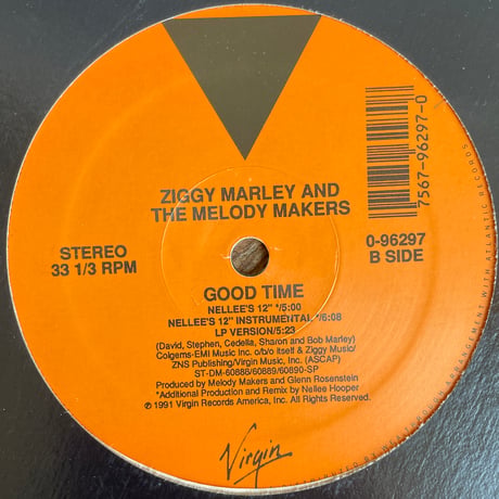 ZIGGY MARLEY AND THE MELODY MAKERS / Good Time