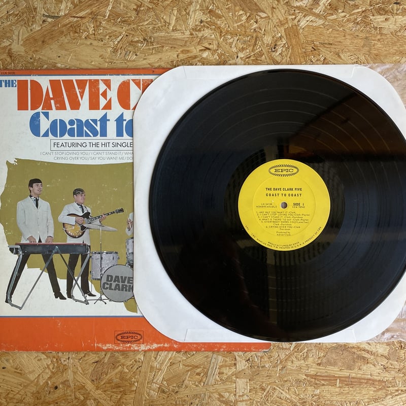デーブクラークファイブ The Dave Clark Five – 5 By 5 – Vinyl (LP, Album, Mono), 1968