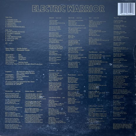 T.REX / Electric Warrior