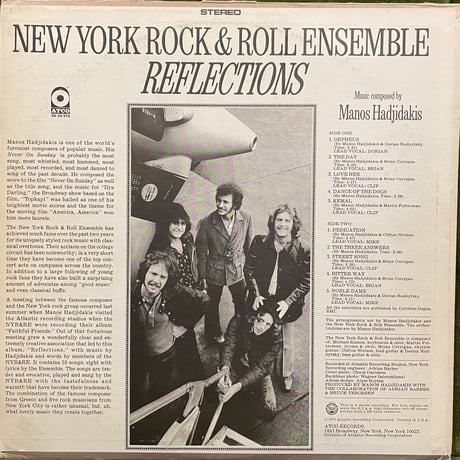 NEW YORK ROCK & ROLL ENSEMBLE / Reflection