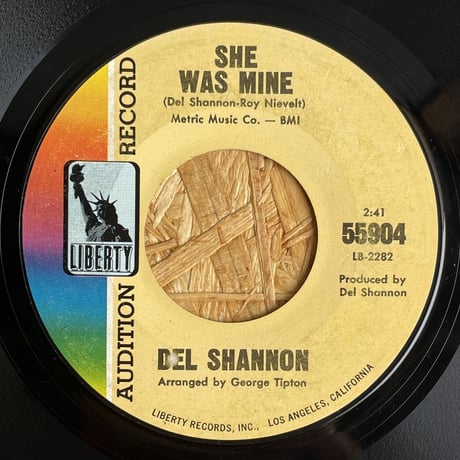 DEL SHANNON / Under My Thumb