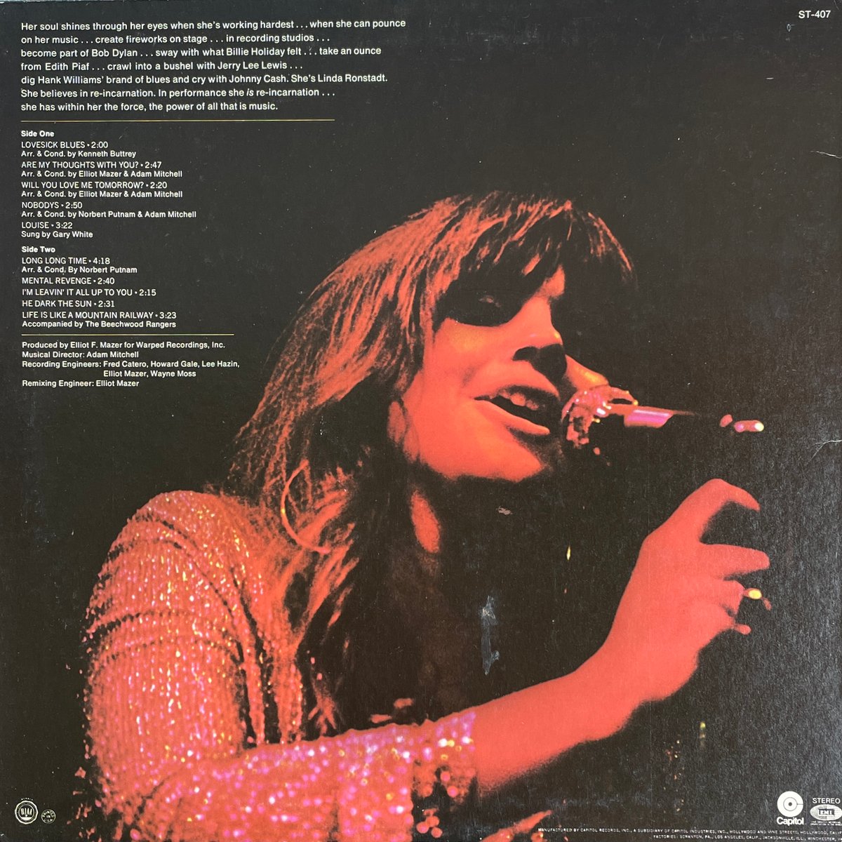 LINDA RONSTADT / Silk Purse | Oscillators Merch