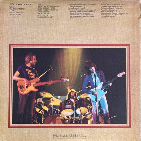 BECK, BOGERT & APPICE / Beck, Bogert & Appice