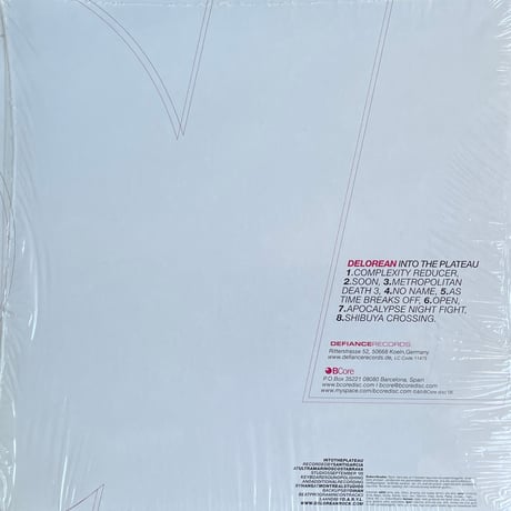 DELOREAN / Into The Plateau