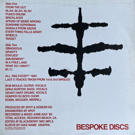 HUSKER DU / Everything Falls Apart