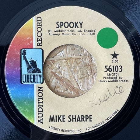 MIKE SHARPE / Spooky