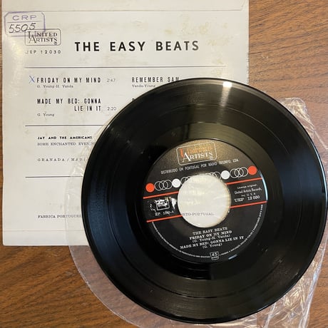 THE EASY BEATS / Friday On My Mind