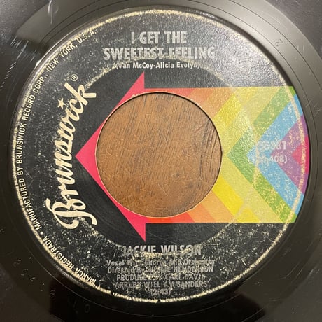 JACKIE WILSON / I Get The Sweetest Feeling / NOTHING BUT HEARTACHE