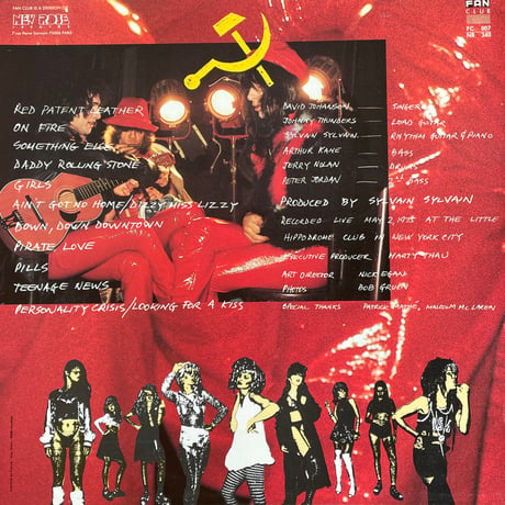NEW YORK DOLLS / Red Patent Leather