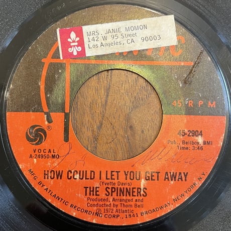 THE SPINNERS / I'll Be Around