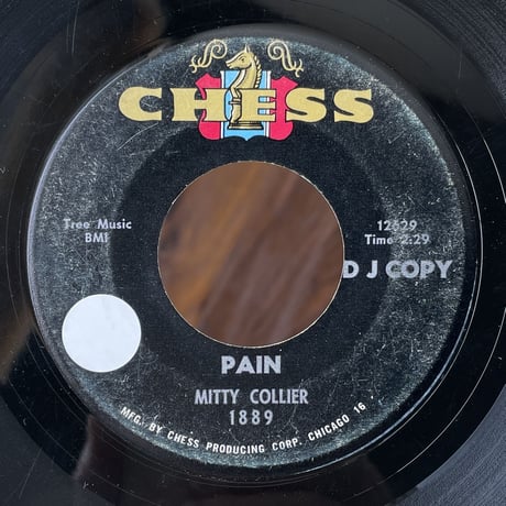 MITTY COLLIER / Pain