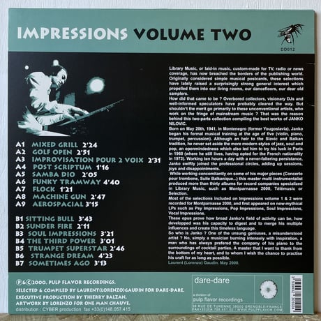 JANKO NILOVIC / Impressions Vol.2 - The Best Of