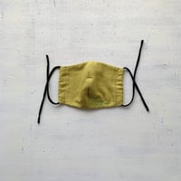 マスク　-vintage yellow-