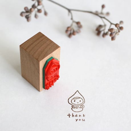 ずきんちゃんの『thankyou』印