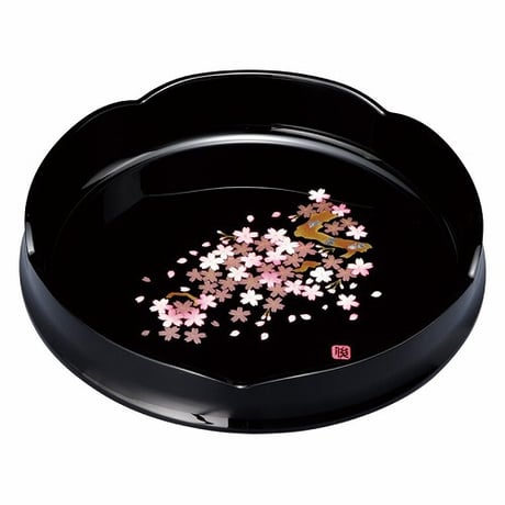 ■紀州塗 雅桜 8.0菓子鉢