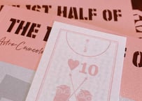 #2025年上半期占い帳　冊子版（アストロおみくじ付き）在庫限り