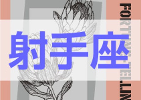 ＜バックナンバーです＞　まーさの　「#2025年上半期占い帳 1-6月分」射手座　電子書籍（PDF）