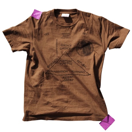 MENTAL STABILITY T-SHIRT BROWN