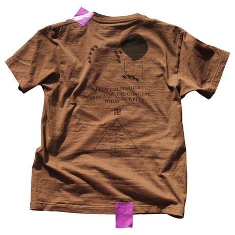 MENTAL STABILITY T-SHIRT BROWN