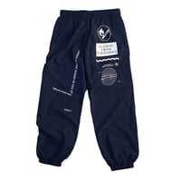 ASCETIC SHAKA PANTS -NAVY-