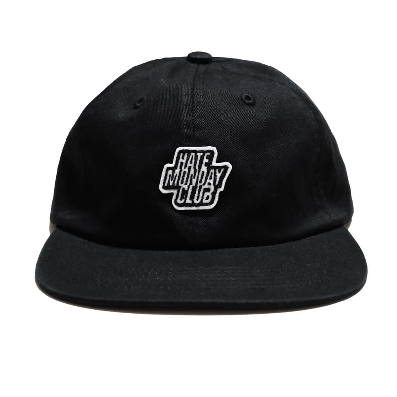 LOGO CAP / BLACK | HATE MONDAY CLUB