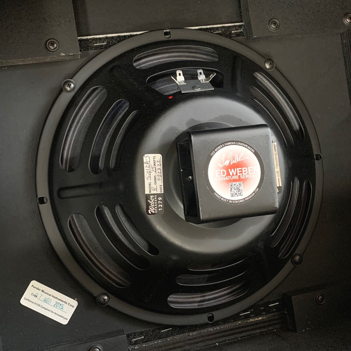 WEBER SPEAKER Alnico Signature 12S ウェバー シグネチャー