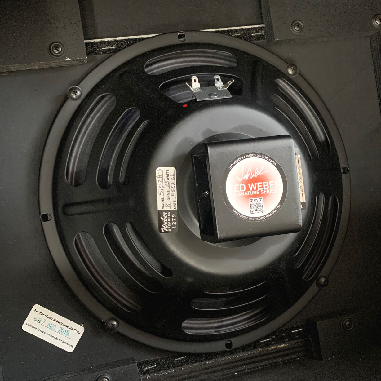 WEBER SPEAKER Alnico Signature 12S ウェバー シグネチャー