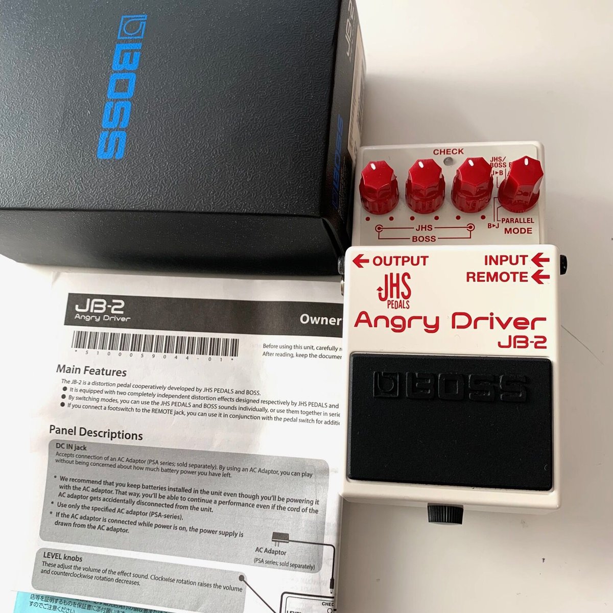 新入荷[中古美品] BOSS/JB-2 Angry Driver ボス オーバー
