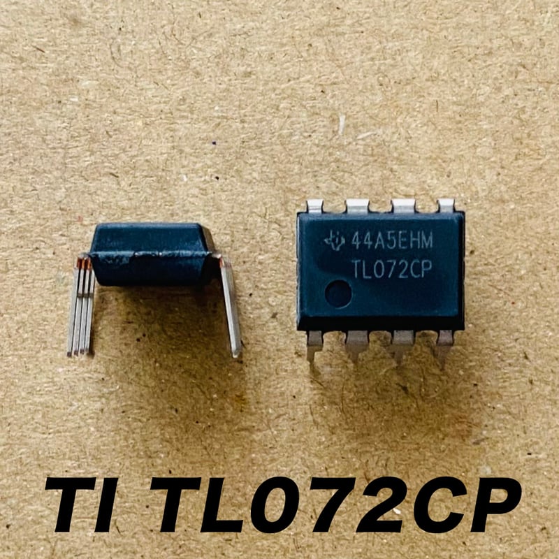 TL072CP オペアンプ 2個セット/ Texas Instruments | GS S