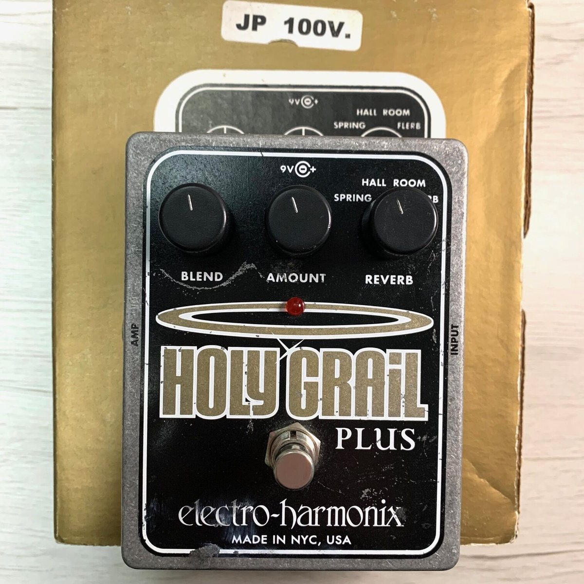 Electro-Harmonix HOLY GRAIL PLUS リバーブ ELECTRO-HARMONIX Holy Grail Reverb リバーブ エフェクター