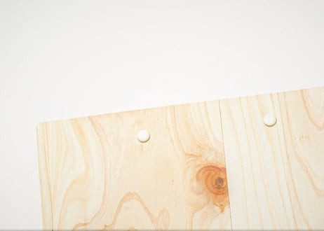 木のバインダー｜「普通に木の文具」シリーズ　【タテ】