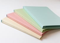 「普通に、木の文具」シリーズ　A4フラットファイル（びわ湖の森の間伐材配合）10枚セット