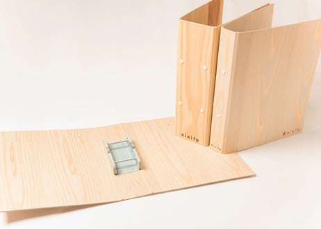 木のふぁいる【パイプ式50ワイド】｜「普通に、木の文具」シリーズ