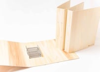 木のふぁいる【パイプ式80ワイド】｜「普通に、木の文具」シリーズ