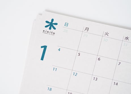 【交換用レフィル】2026年 kikito木製卓上カレンダー