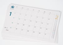 【交換用レフィル】2026年 kikito木製卓上カレンダー